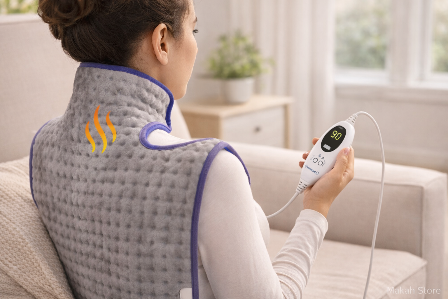 حزام حراري لتخفيف آلام الظهر والرقبة بسرعة granzia heating pad حزام حراري لتخفيف آلام الظهر والرقبة بسرعة granzia heating pad