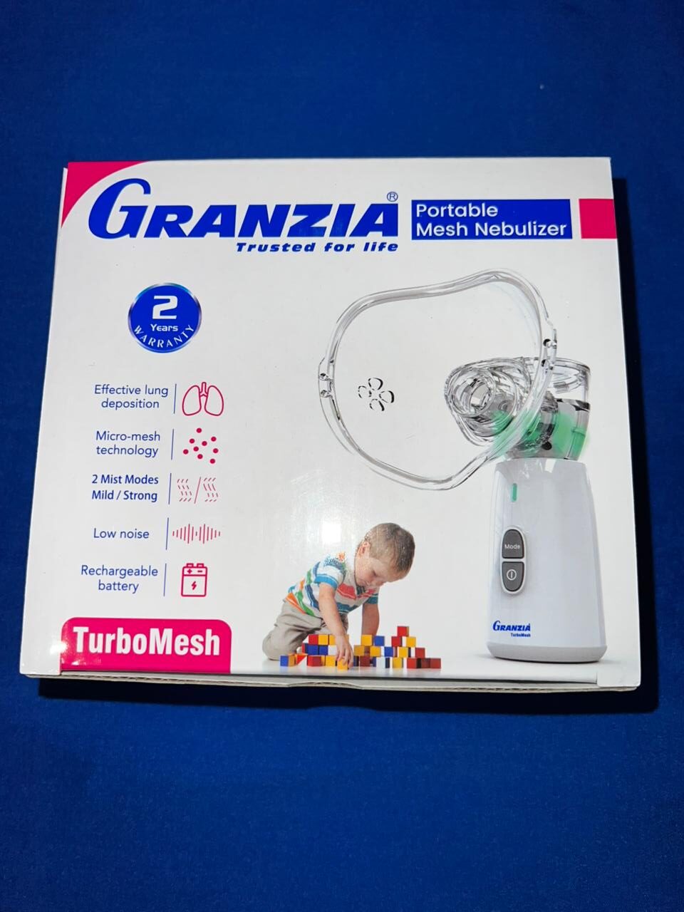 جهاز استنشاق البخار المحمول turbomesh granzia جهاز استنشاق البخار المحمول turbomesh granzia
